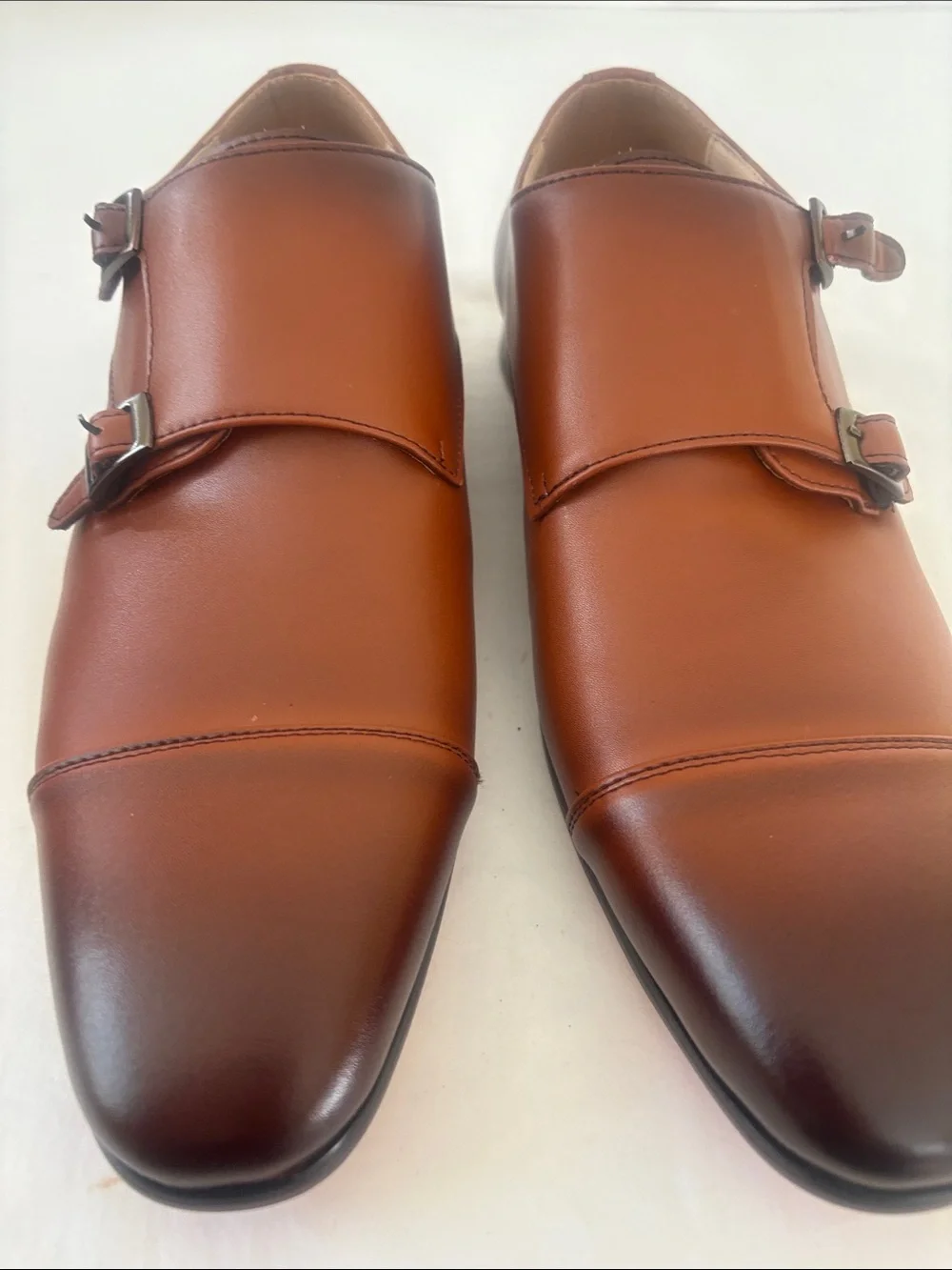 Men’s Tan Slip-On Loafers Fredrico Leone